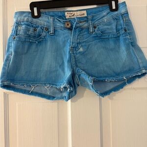 Vintage Havana Light Blue Jean Shorts